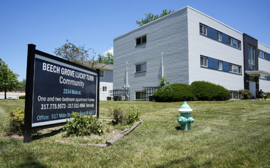 Randi Atwell packed up all her belongings last July and left Lucky Turn Apartments, located in Beech Grove. (T Fenwick/Mirror Indy)