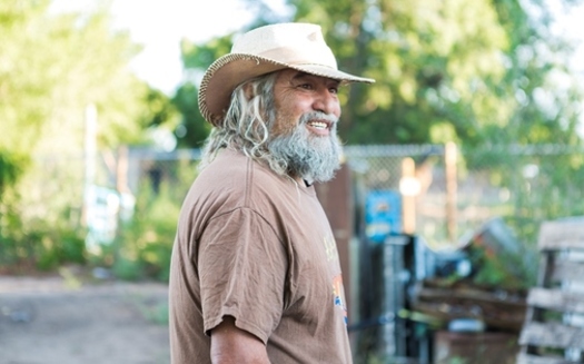 New Mexico's Don Bustos has passed on his organic farming knowledge to more than 225 farmers around the state. (Photo courtesy FarmersMarketInstitute.org) 