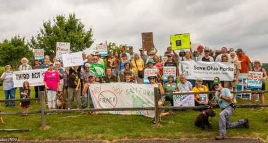 Save Ohio Parks group photo taken July 1st 2023 at Salt Fork State Park. (Photo Credit Paul Becker Photo)