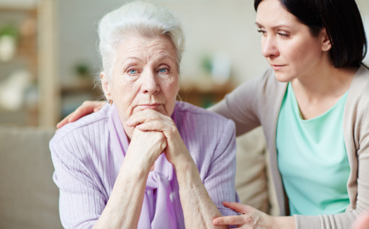 It is important to share your feelings of grief with loved ones and to seek out a mental health professional for support with persistent symptoms of depression. (pressmaster/Adobe Stock)