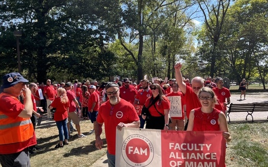 The Faculty Alliance of Miami, officially formed in June 2023, held a 