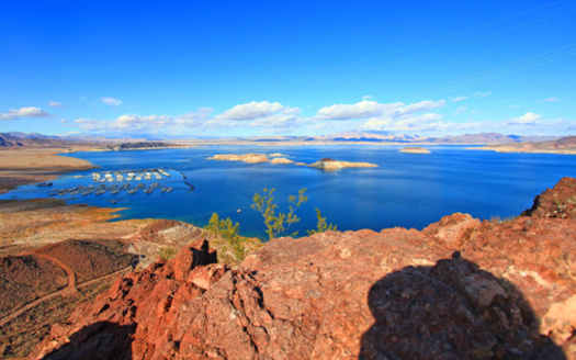 Lake Mead's water level is up by 16 feet after two years of voluntary conservation by California water users, according to the Colorado River Board of California. (Adobe Stock)
