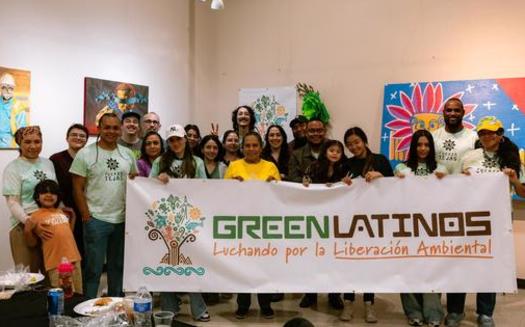 The work of GreenLatinos Texas, centers around empowering frontline environmental justice and conservation advocates. Members are actively engaging with local communities to understand their campaign goals and identify areas where support is needed. (Photo courtesy of Green Latinos) 