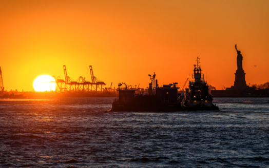 Along with a goal to reach net-zero emissions by 2050, the Port Authority is looking to reduce direct emissions 50% by 2030. (Adobe Stock)