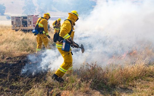 The Bipartisan Infrastructure Law included $600 million to boost salaries for 11,200 wildland firefighters in the U.S. for two years. (Adobe Stock) 