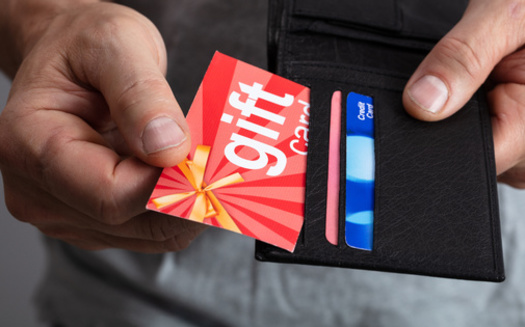 The Federal Trade Commission received nearly 20,000 gift card scam complaints in the first half of 2024, representing about $100 million in losses. (Adobe Stock)