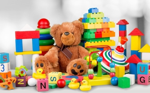 Between 2021 and 2023, Consumer Product Safety Commission staff received reports of 40 toy-related deaths among children 14 and younger. Flotation toys, bouncy balls and other balls were most frequently implicated. (Adobe Stock)