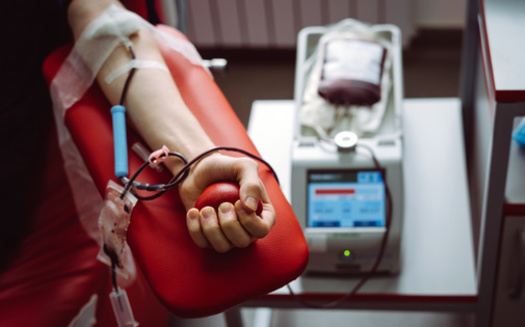 It typically takes between 30 and 45 minutes to donate blood. (thomsond/Adobe Stock)