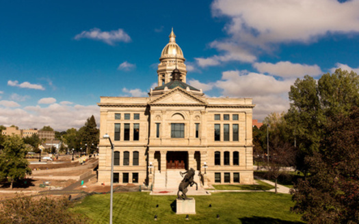Wyoming's territorial government was the first to recognize women's right to vote. The state has ranked in the bottom 10 in the U.S. for the proportion of women in the state legislature every year since 2009, according to the Center for American Women and Politics. (Adobe Stock)<br />