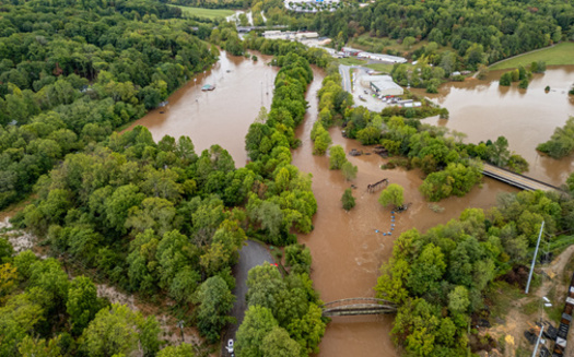 El hurac�n Helene azot� el oeste de Carolina del Norte el 26 de septiembre. (Adobe Stock)<br /><br />
