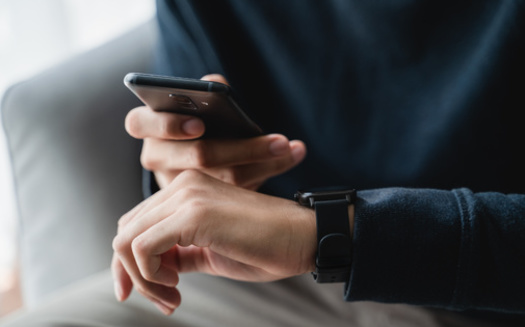 Companies are increasingly providing apps and other tools for people to track their screen time with the hope of cutting back. But a Minnesota exert says those solutions are still reliant on technology, making the temptation too hard for many people. (Adobe Stock)