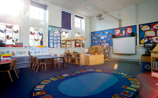 Reports find enrollment in free preschool varies across New York State. There's far less access and local investment outside of New York City. (Adobe Stock)