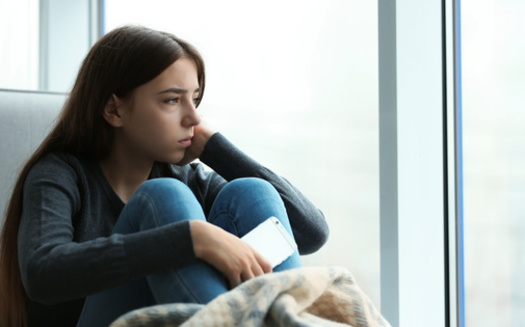 The report reveals nationwide, teen mental health worsened from 2013 to 2023, with young people reporting feelings of sadness and hopelessness rising from 30 to 40-percent. (New Africa/Adobe Stock) 