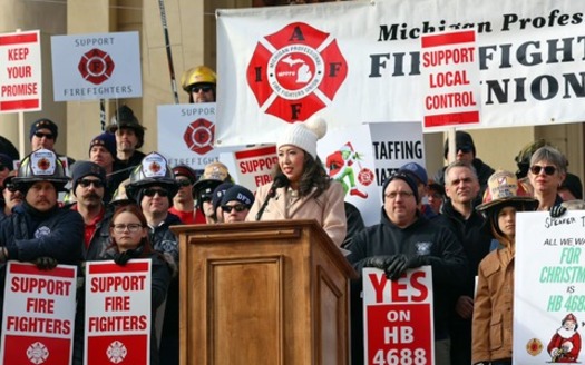 Rep. Mai Xiong, D-Warren, says her pending legislation is designed to provide financial relief to public employees and their families. (Xiong social media)
