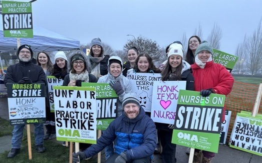 The Oregon Nurses Association says Providence Health has been spending more than $25 million per week on replacement nurses, or $1,400 per nurse per day. (ONA)