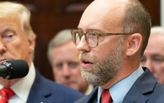 Before serving in the Trump administration, Russell Vought spent more than 20 years in Washington, D.C., with grassroots and policy groups, according to the White House. (Shealah Craighead/Official White House Photo)