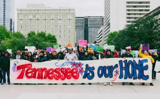 The Tennessee Immigrant & Refugee Rights Coalition offers English Innovations classes, blending collaborative, in-person English learning with online tools. (TIRRC Votes)