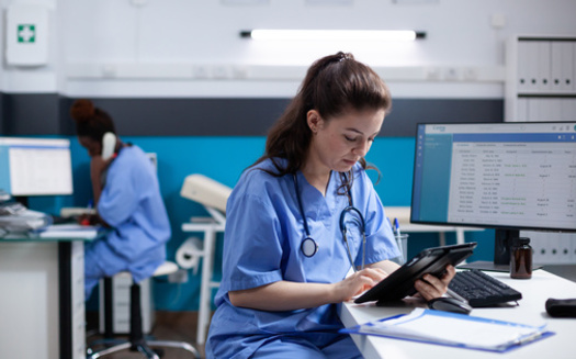 According to the Pew Research Center, six in 10 U.S. adults say they'd feel uncomfortable if their own health provider relied on artificial intelligence to do things such as diagnose disease. (Adobe Stock)