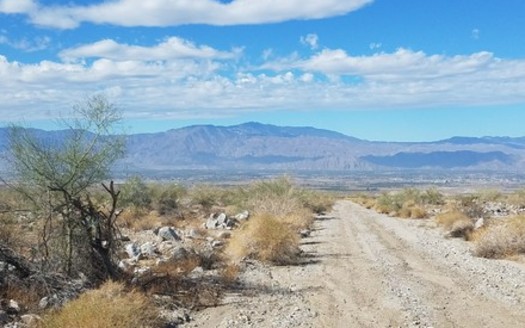 The Bureau of Land Management oversees 15 million acres of public lands in California, including the Fargo Canyon Off Highway Vehicle Area outside Palm Springs. (Tracy Albrecht/BLM)<br />