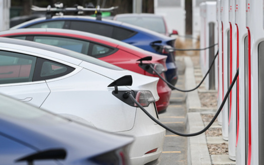 Nationwide, electric vehicle sales are expected to hit 50% within a decade, increasing the demand for charging infrastructure. (Graham/Adobe Stock)