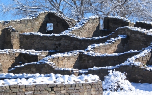 New Mexico's Aztec Ruins National Monument, established in 1923, consists of preserved structures constructed by the Pueblo Indians. (nps.gov)