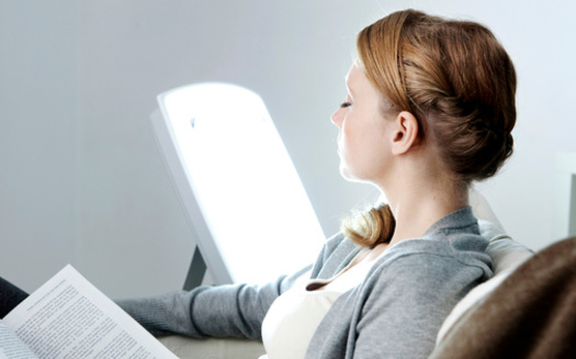 Light therapy can be especially effective for treating seasonal affective disorder, particularly when used in the morning. One study found 61% of patients experienced symptom remission after consistent use. (Adobe Stock)