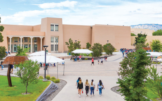 Immigration law allows ICE agents to enter public areas of a university campus without a warrant, but students have the right to remain silent. (UNM.edu)