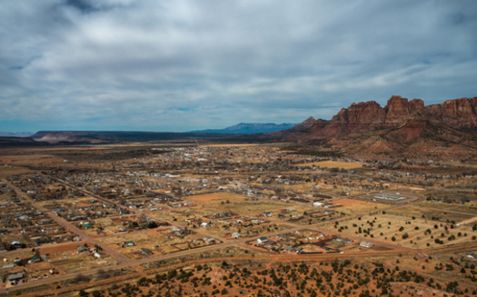 The longest commute in the nation is located in Mohave County, Arizona, where the citizens of Colorado City-a town of 2,500 people-would need to drive eight hours round trip to reach their designated election office in Kingman, Arizona, according to the Center for American Progress. (Austin Broadbent /Adobe Stock)
