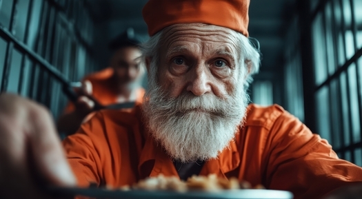 According to the Prison Policy Initiative, in 2023, 12% of people in West Virginia prisons were over age 55, and the average age of state prisoners was 39. (Adobe Stock/AI)