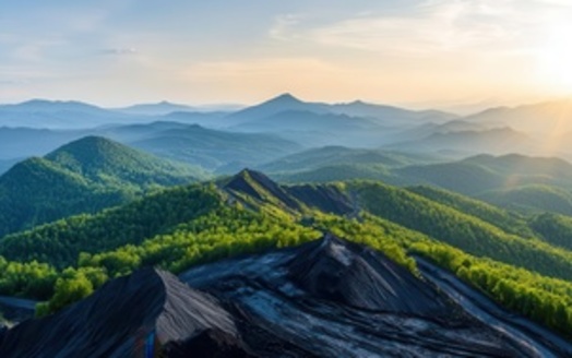 Coal is mined in 22 of West Virginia's 55 counties, according to federal data. (Adobe Stock AI/generated Image)<br />