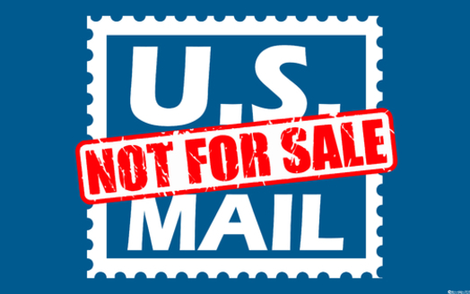 Postal workers will carry signs saying 
