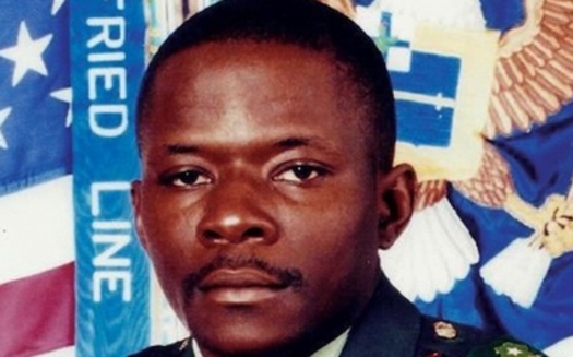 Sgt. 1st Class Alwyn C. Cashe, posthumously awarded the Medal of Honor, rescued six soldiers from a burning vehicle in Iraq on Oct. 17, 2005, enduring severe burns and enemy fire while refusing medical evacuation until all others were saved. (CMOHS website)