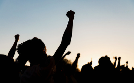 A lead organizer for North Dakota protests, showing disapproval of aggressive spending cuts under the Trump administration, says people like her come with a nonpartisan tone. She says what's happening doesn't represent the American values she was taught. (Adobe Stock)
