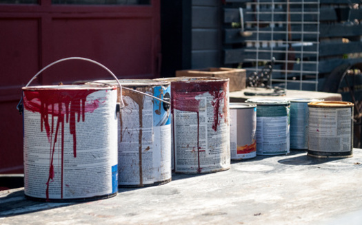 The Paint Care program is funded by a small fee paid at the point of purchase, which then provides consumers an easy way to recycle their unused paint. (CLShebley/Adobe Stock)