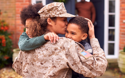 Military families are more likely to have a child with special or mental-health needs that require more coverage, compared with civilian families. (Adobe Stock)