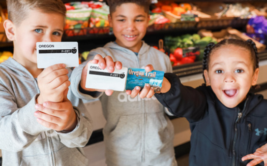 En 2022, los nios representaron aproximadamente el 40 % de todos los participantes del SNAP. (Natalie Kiyah, Oregon Food Bank)