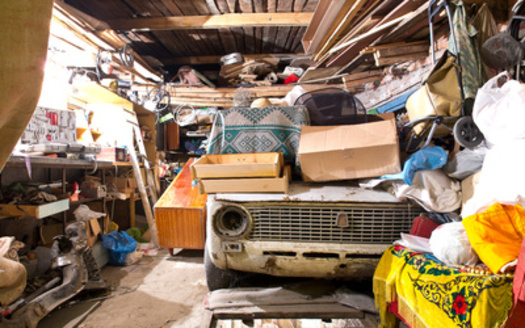 Experts on decluttering and downsizing say increasingly storing household items in your garage is 