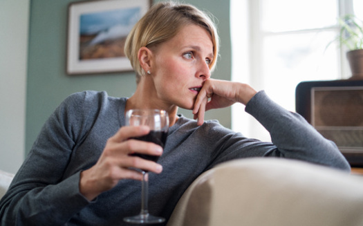 According to the Centers for Disease Control and Prevention, nearly 9% of women have an alcohol use disorder. (Adobe Stock)