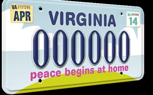 According to the CDC, about 24 people per minute are victims of some form of intimate partner violence  and one group in Virginia is working to reduce that number with a license plate campaign to raise awareness, and funds, for programs that educate young people.