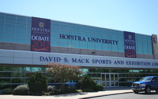 PHOTO: The David S. Mack Sports and Exhibition Complex at Hofstra University, site of the second 2012 presidential debate. Courtesy Hofstra University