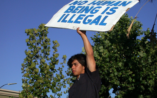 PHOTO: California DREAMer protest, 2010.