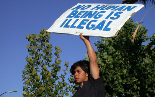 PHOTO: California DREAMer protest, 2010.