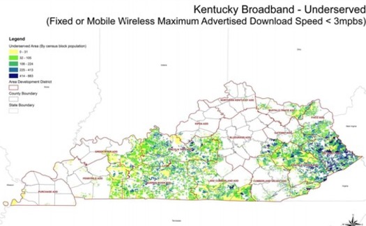 PHOTO: Kentucky is behind most of the country when it comes to broadband access for residents. 