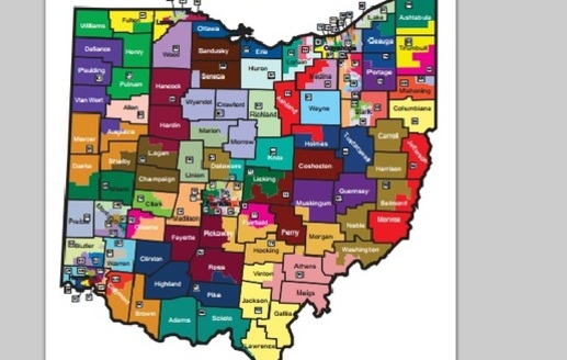 IMAGE: Ohio House District Map