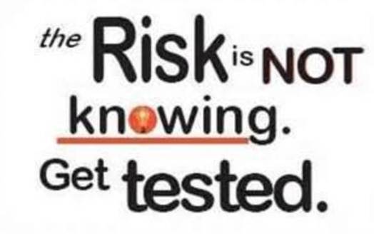 GRAPHIC: On World AIDS Day, medical professionals urge testing for most people. CREDIT: Health Services Center (Alabama).