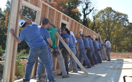 Photo: Habitat for Humanity of Forsyth County volunteers. Courtesy: Habitat for Humanity Forsyth County