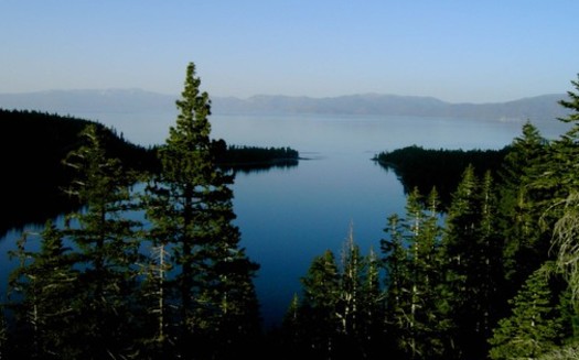 PHOTO: Emerald Bay, on the west side of Lake Tahoe, is just one of the scenic places caught in the debate between further development and preserving local air and water quality. Photo by Kurt B. Teuber for America's Byways. 