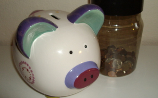 PHOTO: Piggy banks and coin jars aren't getting much attention in Arkansas homes. A new CFED report says 52 percent of Arkansans don't have emergency savings to last three months.