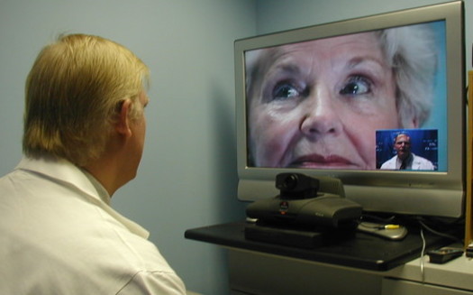 PHOTO:  A change in Kentucky's telehealth regulations is making more providers and services available to Medicaid patients through video link.  Photo courtesy University of Kentucky.