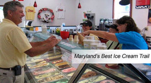 PHOTO: The Maryland Department of Agriculture is promoting local dairy farms that make their own ice cream. PHOTO CREDIT: MDA